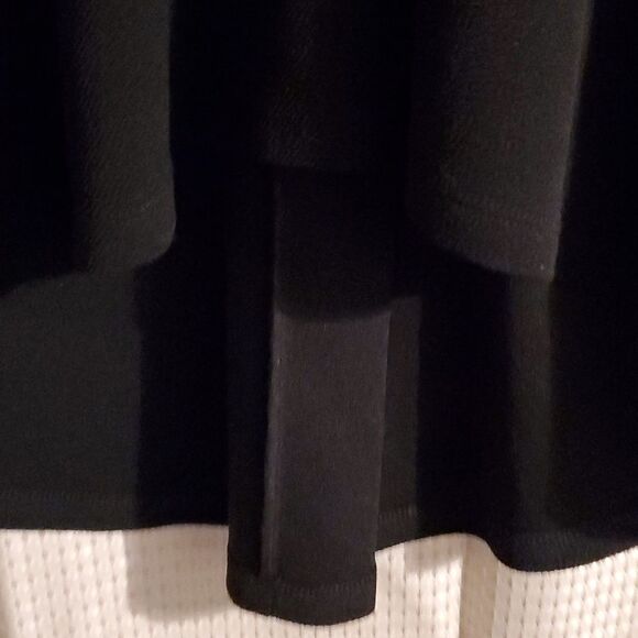 Attitudes by Renee  button front  textured tunic black us L - Picture 4 of 7